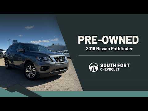 2018 Nissan Pathfinder 4x4 SL Premium in Gray for sale at South Fort Chevrolet in Fort Saskatchewan, AB