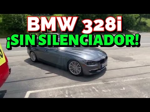 2013 BMW 328i ESCAPE con SIN SILENCIADOR!