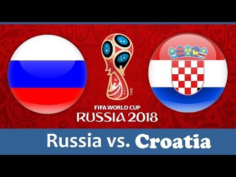 Russia vs Croatia National Anthem - FIFA World Cup Russia 2018
