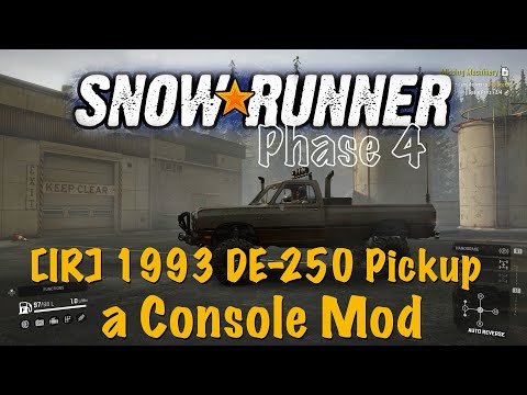 SnowRunner - 1993 DE-250 Pickup - a Console Mod