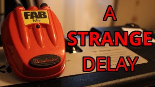 Video thumbnail for What IS The Danelectro FAB Echo Pedal by Bowsmin12 Music