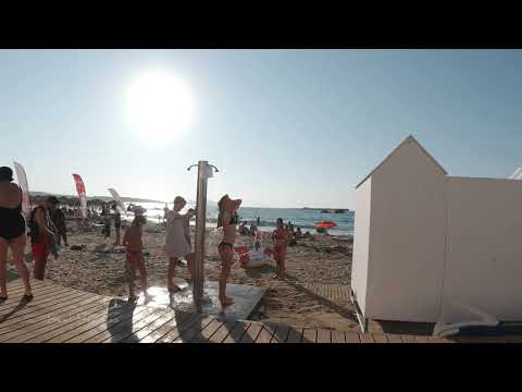 Chania beach Grece 4k 2021