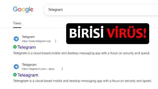 GOOGLE ARAMASI BENİ VİRÜSE YÖNLENDİRDİ