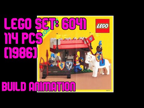 LEGO SET: 6041 - Armor Shop [1986]