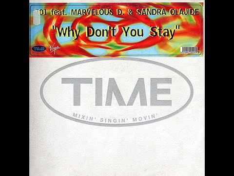 101feat. Marvelous D. & Sandra Olajide – Why Don't You Stay (Maxi Version) [Vinile Italia 12", 1998]