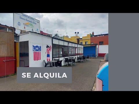 Se alquila cantina, Campo de fútbol de El Cantillo, Tacoronte.