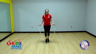 Kids Heart Challenge Single Rope Skills #1