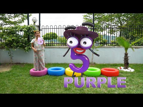Learn Colors Number with Masal and Öykü