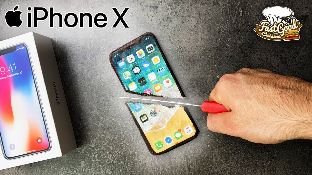 COMMENT CONSTRUIRE UN IPHONE X COMESTIBLE ? (Ft Jojol)