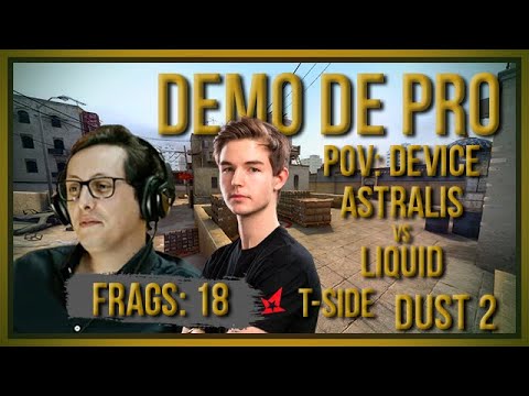 [PT] zorlaK Analisa: PoV DEVICE - ASTRALIS vs LIQUID - DUST 2 (T-SIDE) [Demo de Pro]