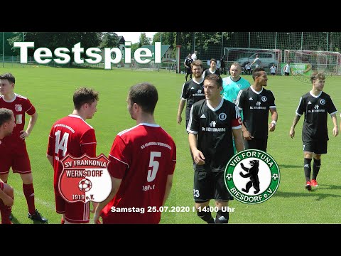2.Testspiel SV Frankonia Wernsdorf vs. VfB Fortuna Biesdorf