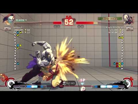 USF4 Ranked Match tamayuh (Vega) vs AngryPOONGKO (Seth)