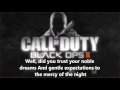 Black Ops 2 Intro "Elbow -The night will always win" (lyrics)