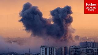 JUST IN: Black ‘Toxic’ Rain Falls On Tehran After Air Strikes Hit Oil Sites