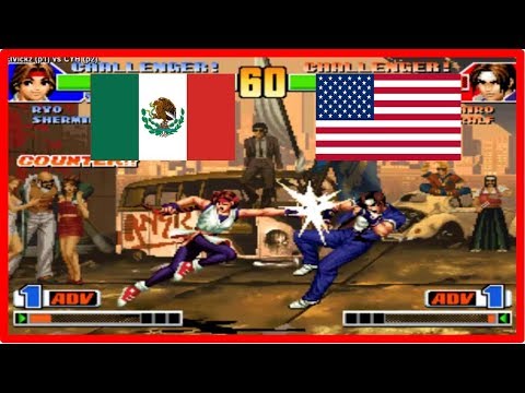 Kof 98 - ElVickz (mexico) vs CYH (USA) Fightcade