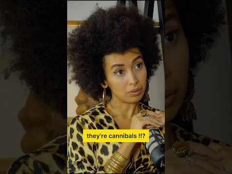 Did you know that human flesh tastes like chicken 🍗? #cannibalism #cannibal #indigenous #tribes