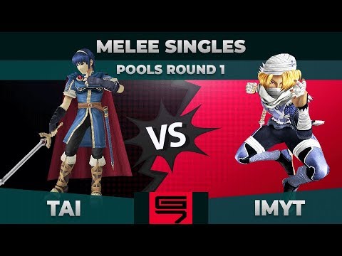 Tai vs Imyt - Melee Singles: Pools R1 Winners Semifinal - Genesis 7 | Marth vs Sheik