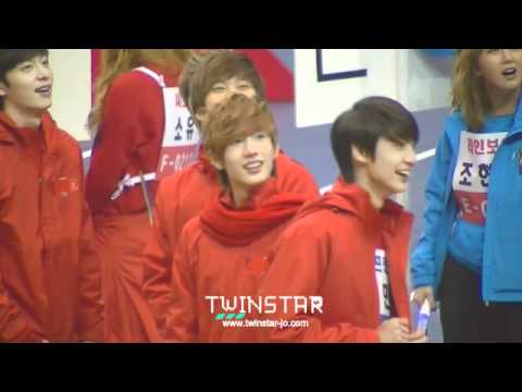 [TWINSTAR첫사랑]120108MBC偶像运动会主光旻_愛咦西嗲露_BOYFRIEND_GWANGMIN_MBC IAC