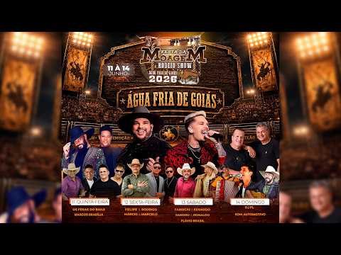 3ª NOITE DE RODEIO SHOW 2026 ÁGUA FRIA DE GOIÁS - 11/06/2026