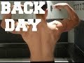 1st Youtube Video :) Natural Bodybuilder Back day