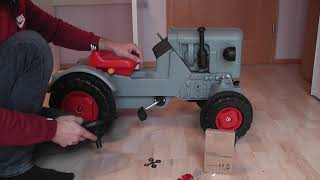 Eicher ED 16 Trettraktor von Big Vorstellung und Auspacken [Unboxing] | Oldtimer Traktoren