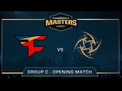 FaZe vs Ninjas in Pyjamas - Group C - Nuke - DreamHack Masters Malmö 2017