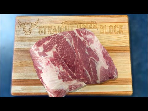 The pork butt breakdown into western ribs, steaks and...