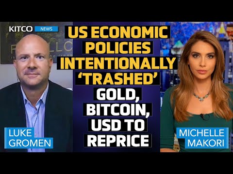 US Economic Policies of Past 40 Yrs Intentionally Being ‘Trashed,’ Impact on Gold & BTC: Luke Gromen