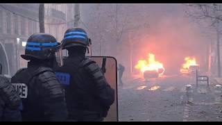 Hommage aux Gilets jaunes (Clip Bérurier noir - vive le feu)