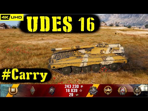 World of Tanks UDES 16 Replay - 7 Kills 7.7K DMG(Patch 1.7.0)