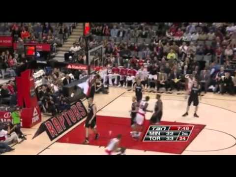 Toronto Raptors vs Minnesota Timberwolves November. 4, 2012