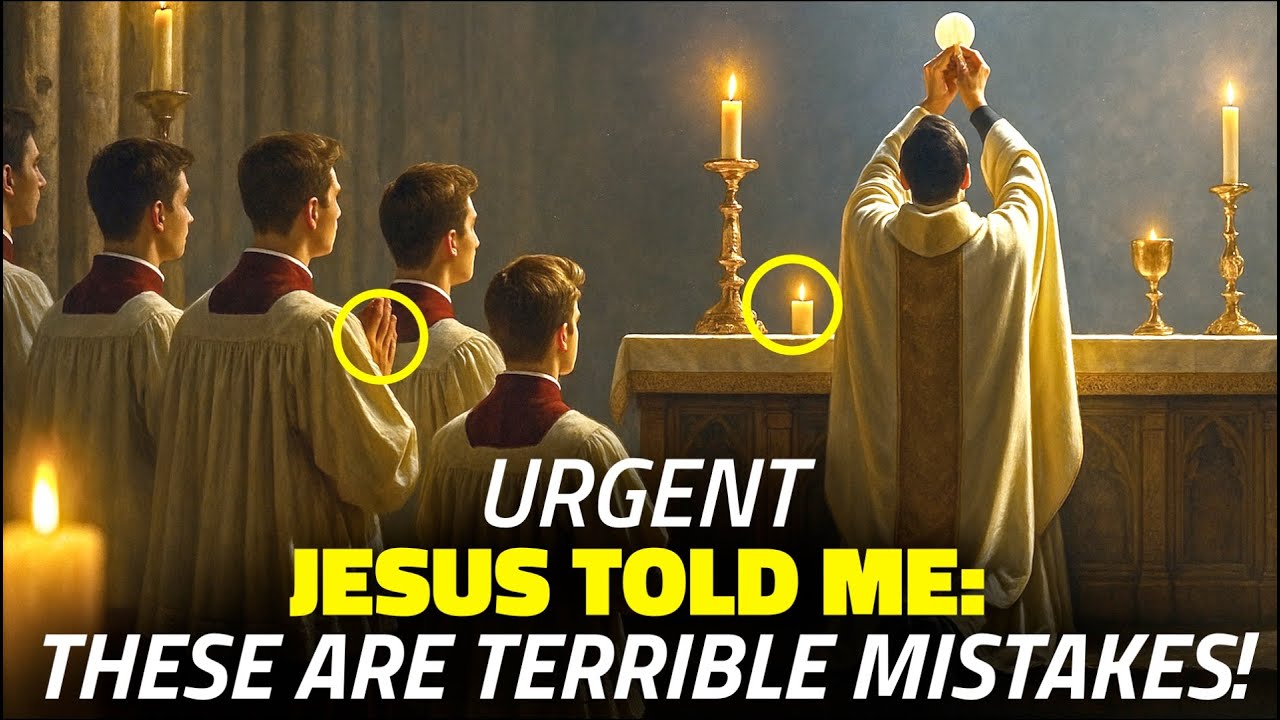 🔴 URGENT: Jesus Warned Catalina Rivas About the Mistakes We Make at Mass – You Need to Hear This