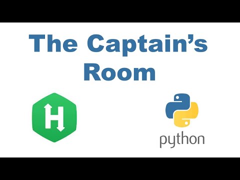 The Captains Room Using Python