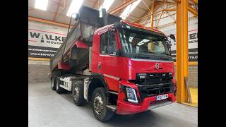 Camion-benne Volvo FMX *EURO 6*, 8X4 STEEL TIPPER &ndash; 2017 &ndash; PO17 VVW | Image 4 - Autoline