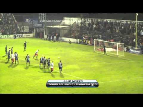 Los goles de Douglas 2 Gimnasia 0.Fecha 33.Torneo Primera B Nacional.Fútbol Para Todos