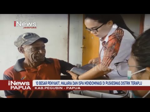 I NEWS PAPUA - 10 BESAR PENYAKIT, MALARIA DAN ISPA MENDOMINASI DI PUSKESMAS DISTRIK TERAPLU