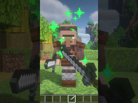 Minecraft Guard Villagers Mod #minecraft #minecraftmods #minecrafttutorial #texturepacks #shorts