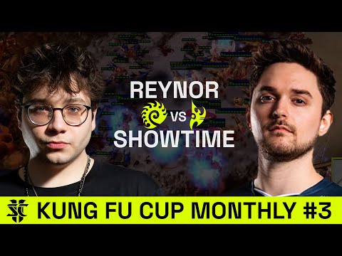 Reynor VS ShoWTimE | Kung Fu Cup Monthly #3 | UB Semifinals | Starcraft 2