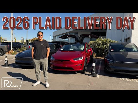 Ultra Red Model X Plaid: Full Delivery Inspection & First Look at the 6-Seater Yoke Interior!
