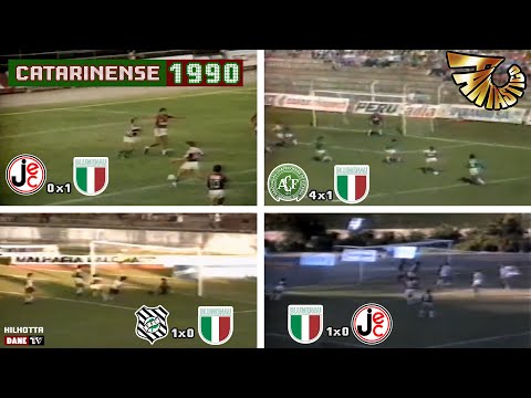 Catarinense 1990 - alguns jogos do Blumenau