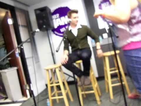 Midnight Red at 102Jamz Orlando Q&A and Cassie singing with Colton