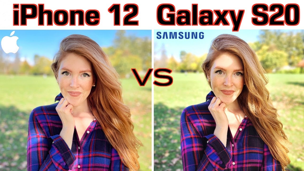 iPhone 12 VS Samsung Galaxy S20 - Camera Comparison!