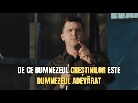 BOGDAN SCHULLERI - De ce Dumnezeul creștinilor este Dumnezeul adevărat | PREDICĂ CREȘTINĂ 2025
