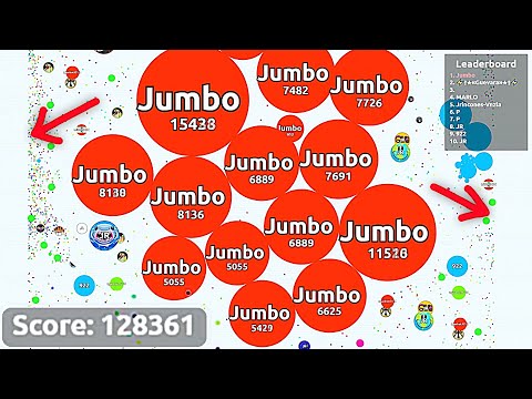 Don't Help Me!! (128,361 Score - SOLO AGARIO GAMEPLAY)