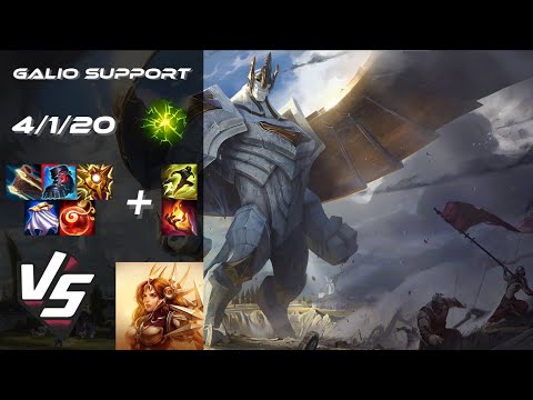 SUPPORT Galio vs Leona - EU Challenger Patch 25.S1.6