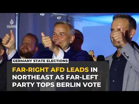 Far left wins in Berlin, far right in Germany’s northeast vote: Exit polls