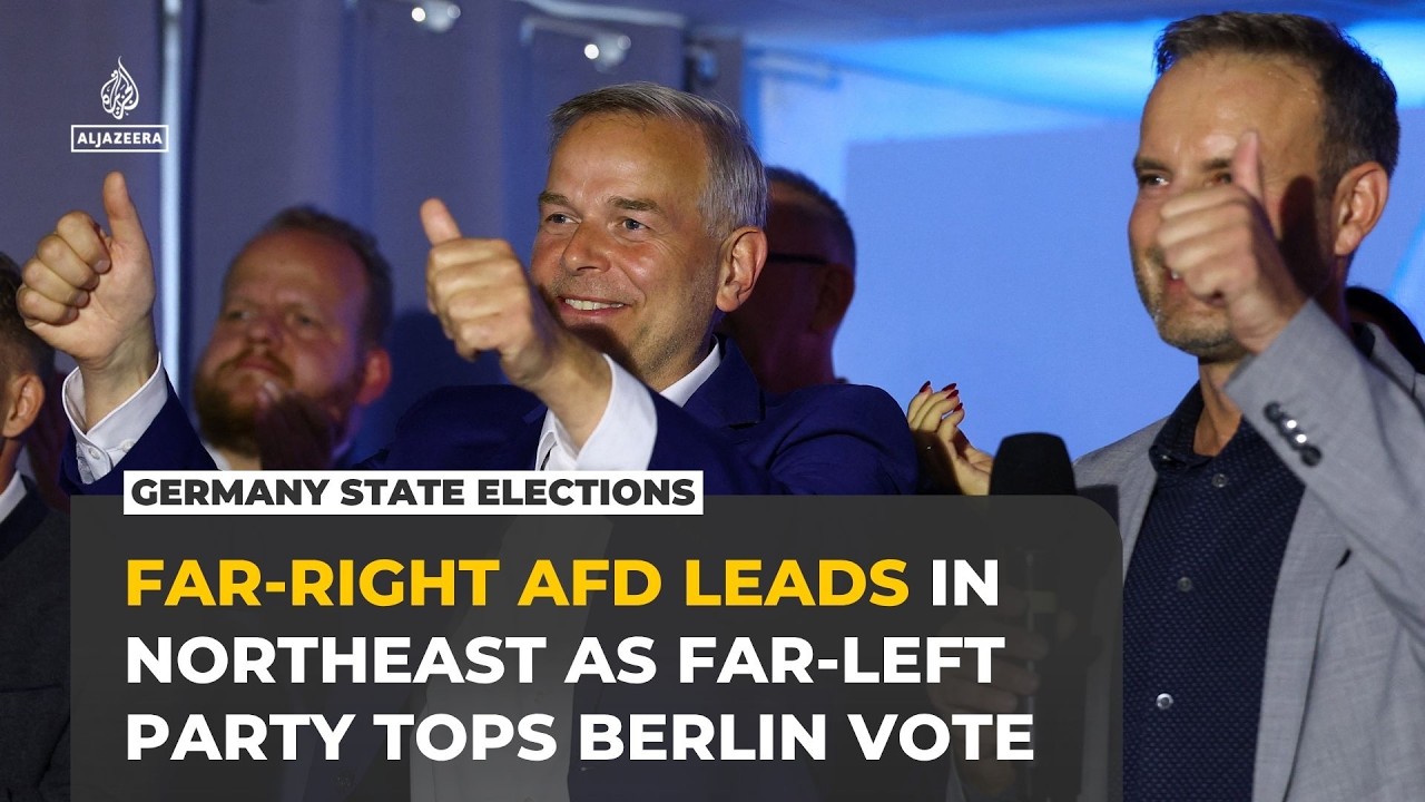 Far left wins in Berlin, far right in Germany’s northeast vote: Exit polls