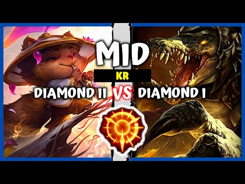 Diamond Teemo Mid vs One Trick Renekton - KR Rank S11