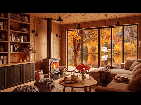 500 MELODIAS ORQUESTADAS MAS BELLAS - AMBIENTE ACOGEDOR DE UN CUARTO OTOÑAL 🍂🏡