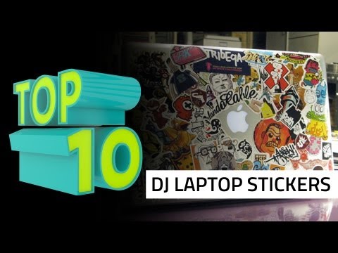 Top 10 DJ Laptop Stickers